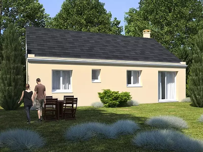 Maison neuve, 61,02 m² - Blangy-sur-Bresle (76340)