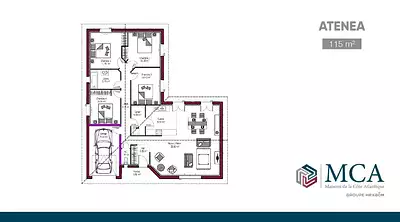 Maison neuve, 100 m²