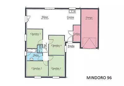 Maison neuve, 96 m²
