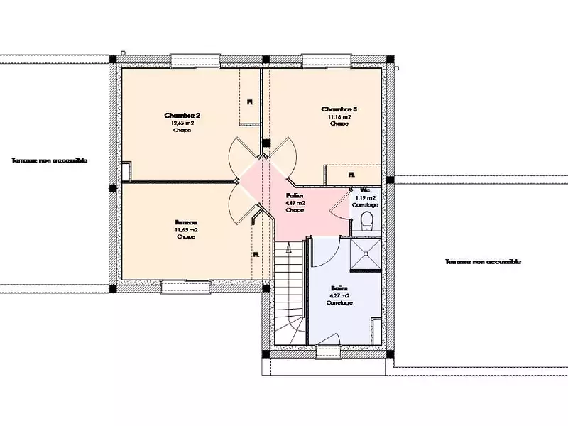 Maison neuve, 123 m² - Artannes-sur-Indre (37260)