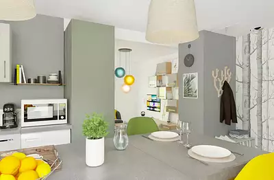 Maison neuve, 48 m²