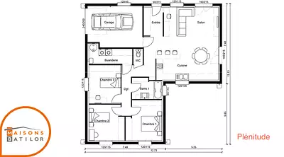 Maison neuve, 99 m²