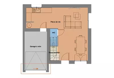 Maison neuve, 73 m²