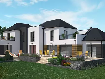 Maison neuve, 238 m²