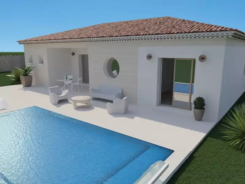 Maison neuve, 88 m² - Le Val (83143)