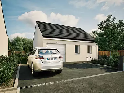Maison neuve, 49,1 m²