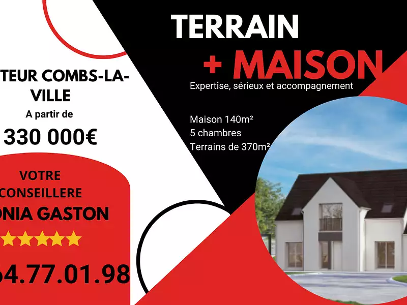 Maison neuve, 96 m² - Combs-la-Ville (77380)