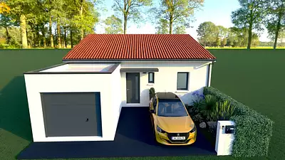 Maison neuve, 78 m²