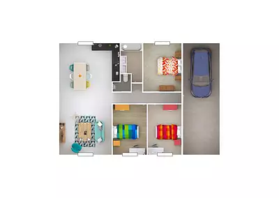 Maison neuve, 92 m²