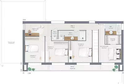 Maison neuve, 160 m²