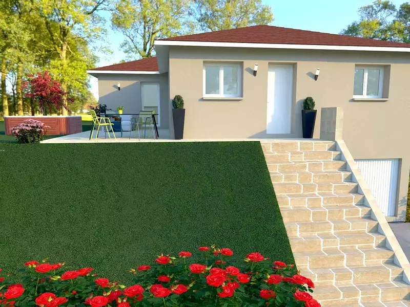 Maison neuve, 90 m² - Artas (38440)