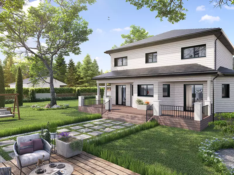 Maison neuve, 169,97 m² - Châteaufort (78117)