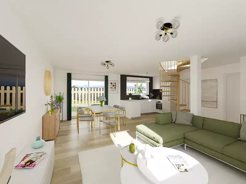 Maison neuve, 90,63 m² - Déville-lès-Rouen (76250)