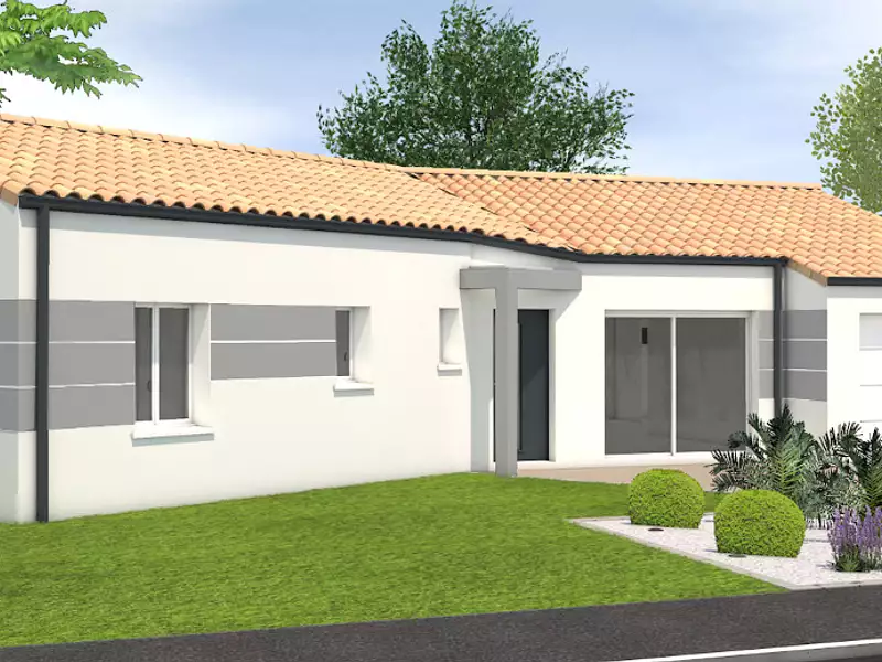 Maison neuve, 105 m² - Saint-Maixent-sur-Vie (85220)