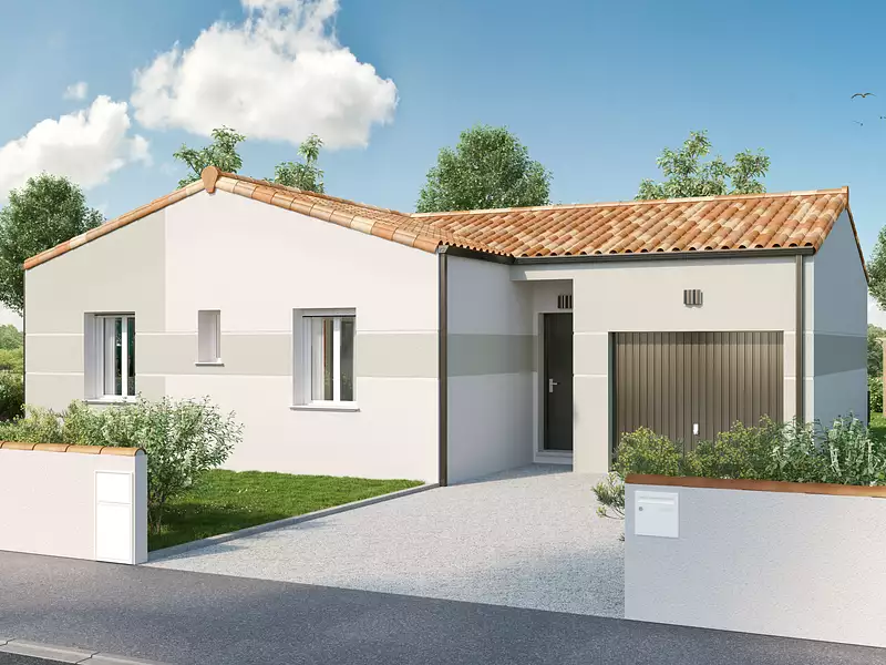 Maison neuve, 76 m² - Challans (85300)