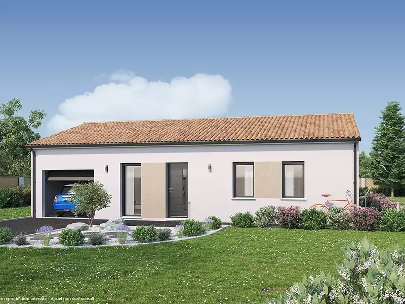 Maison neuve, 82 m² - Parempuyre (33290)