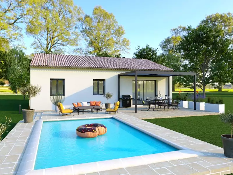 Maison neuve, 80 m² - Sénas (13560)