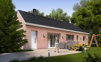 Maison neuve, 88,19 m²