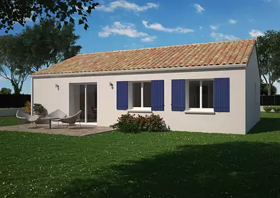 Maison neuve, 73 m²