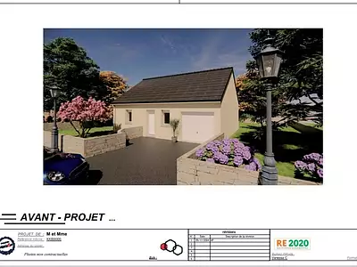 Maison neuve, 54 m²