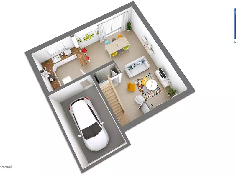 Maison neuve, 90 m² - Itteville (91760)