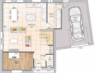 Maison neuve, 108 m²