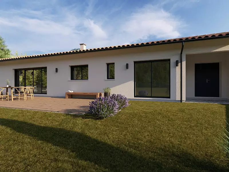 Maison neuve, 100 m² - Le Taillan-Médoc (33320)