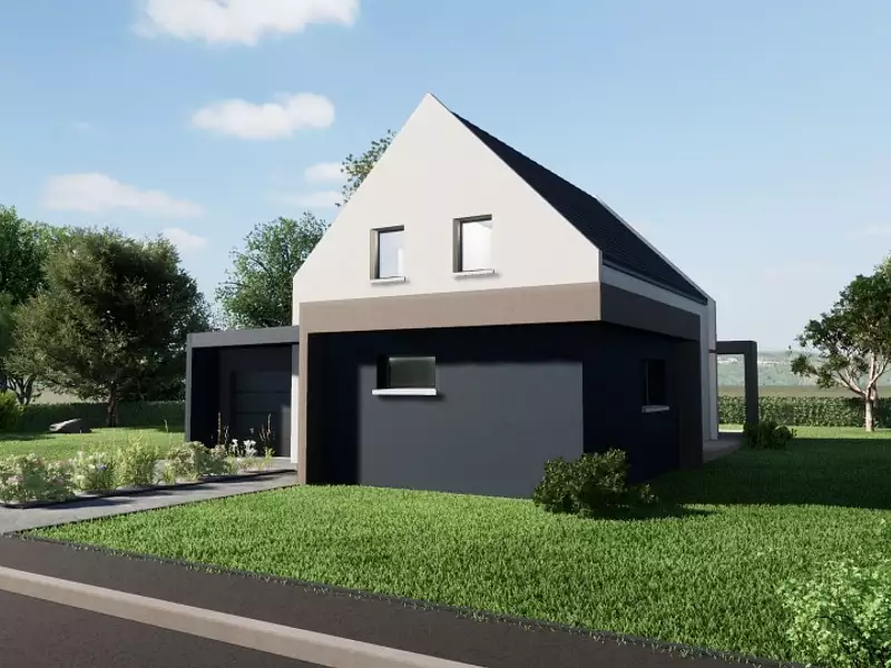 Maison neuve, 131 m² - Kertzfeld (67230)