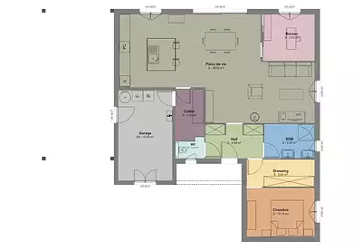 Maison neuve, 88 m²