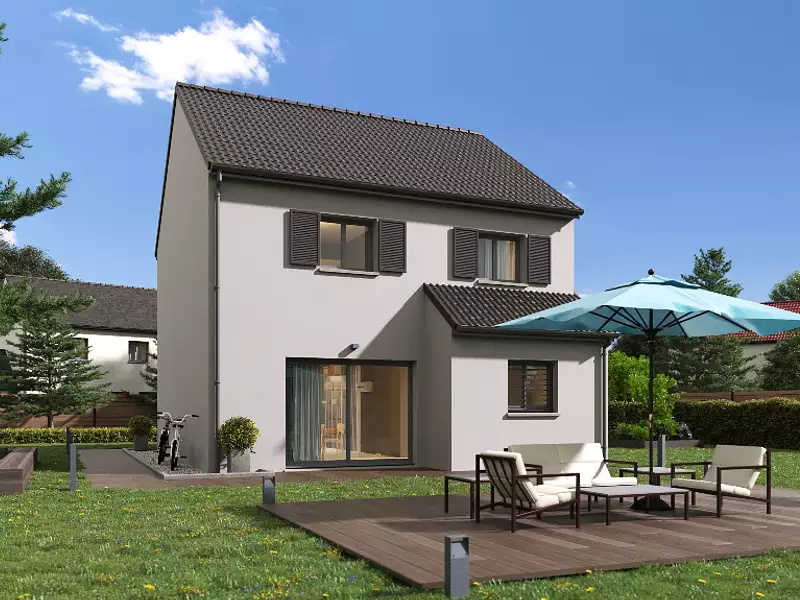 Maison neuve, 96 m² - Saint-Vrain (91770)