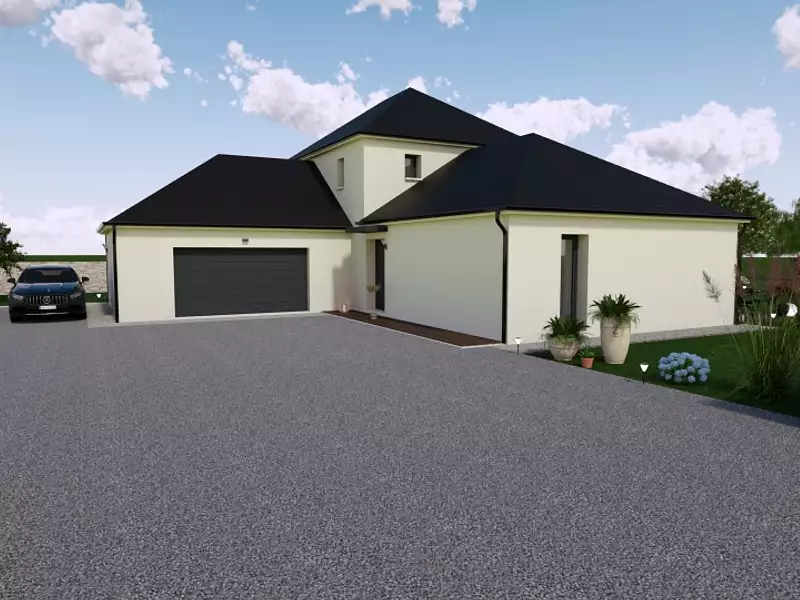 Maison neuve, 165 m² - La Croix-en-Touraine (37150)