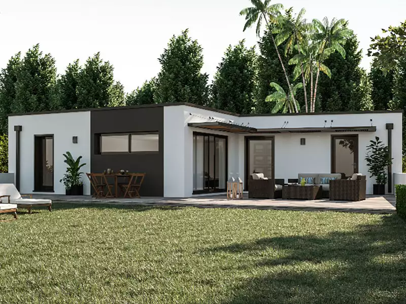 Maison neuve, 115 m² - Lannilis (29870)