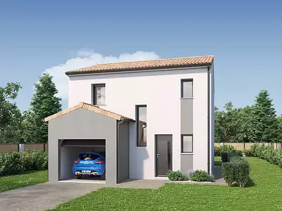 Maison neuve, 76 m²