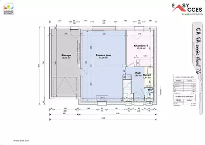Maison neuve, 76 m²