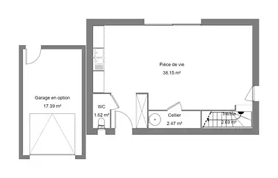 Maison neuve, 83 m²