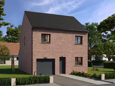 Maison neuve, 82 m²