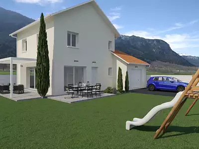 Maison neuve, 107 m²