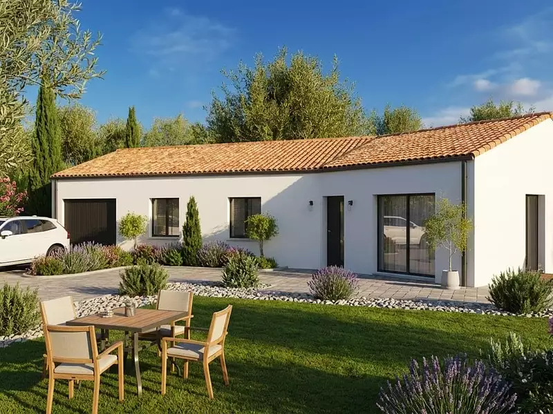 Maison neuve, 92 m² - Saint-Germain-la-Ville (51240)