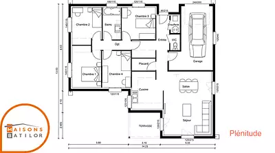 Maison neuve, 99 m²