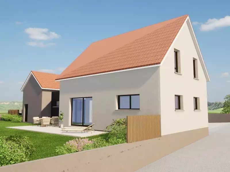 Maison neuve, 110 m² - Rosheim (67560)