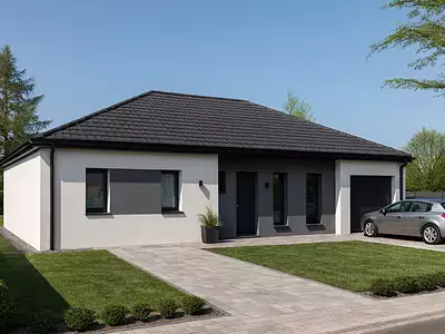 Maison neuve, 90,45 m²