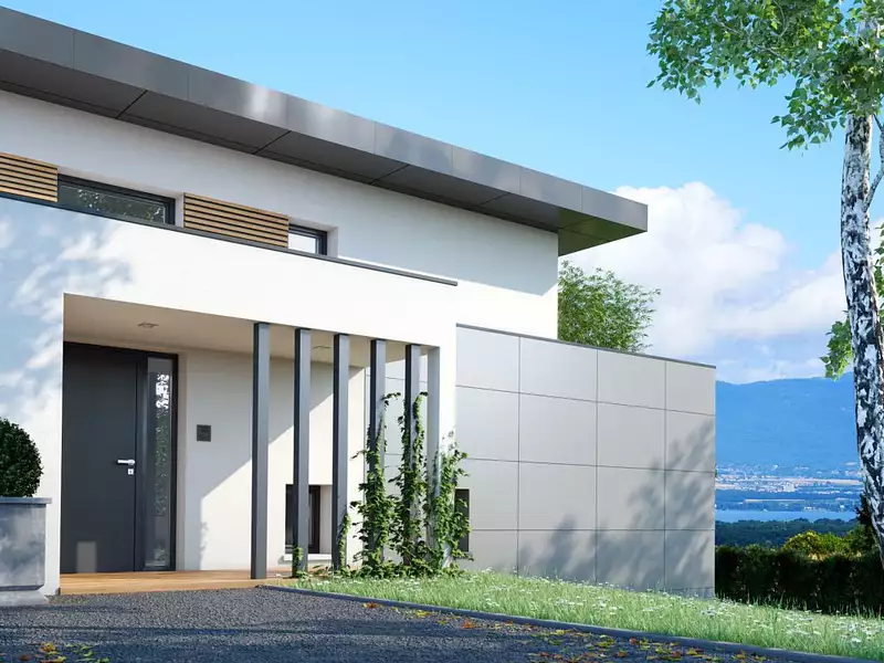 Maison neuve, 130 m² - Bossey (74160)