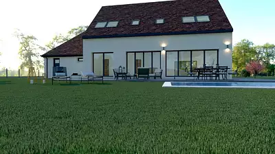 Maison neuve, 200 m²