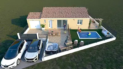 Maison neuve, 81 m²