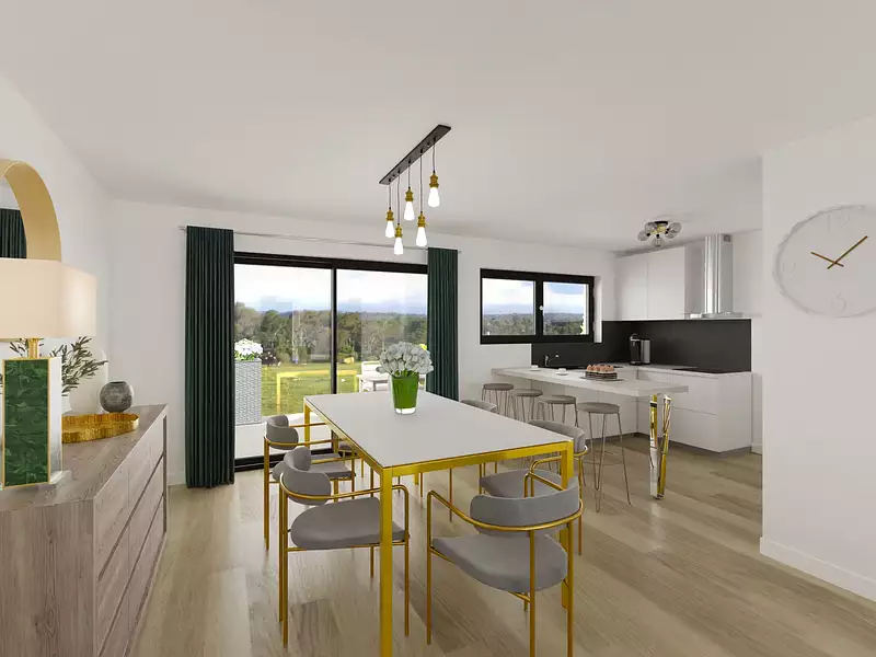 Maison neuve, 90,45 m² - Pont-Audemer (27500)