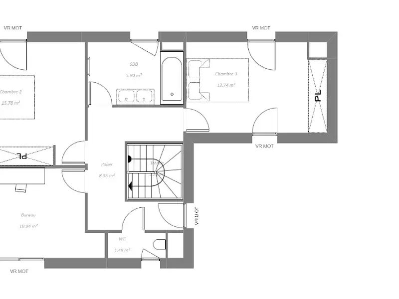 Maison neuve, 120 m² - Châteauroux (36000)