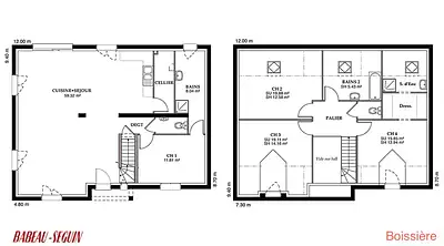 Maison neuve, 87 m²