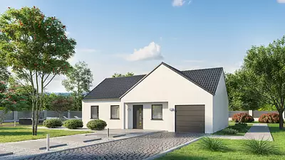 Maison neuve, 68 m²