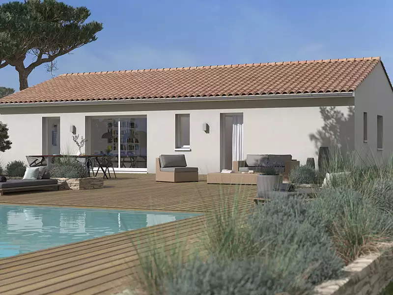 Maison neuve, 90 m² - Merville (31330)