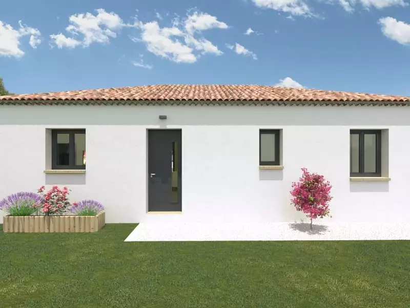 Maison neuve, 77 m² - Puget-Ville (83390)